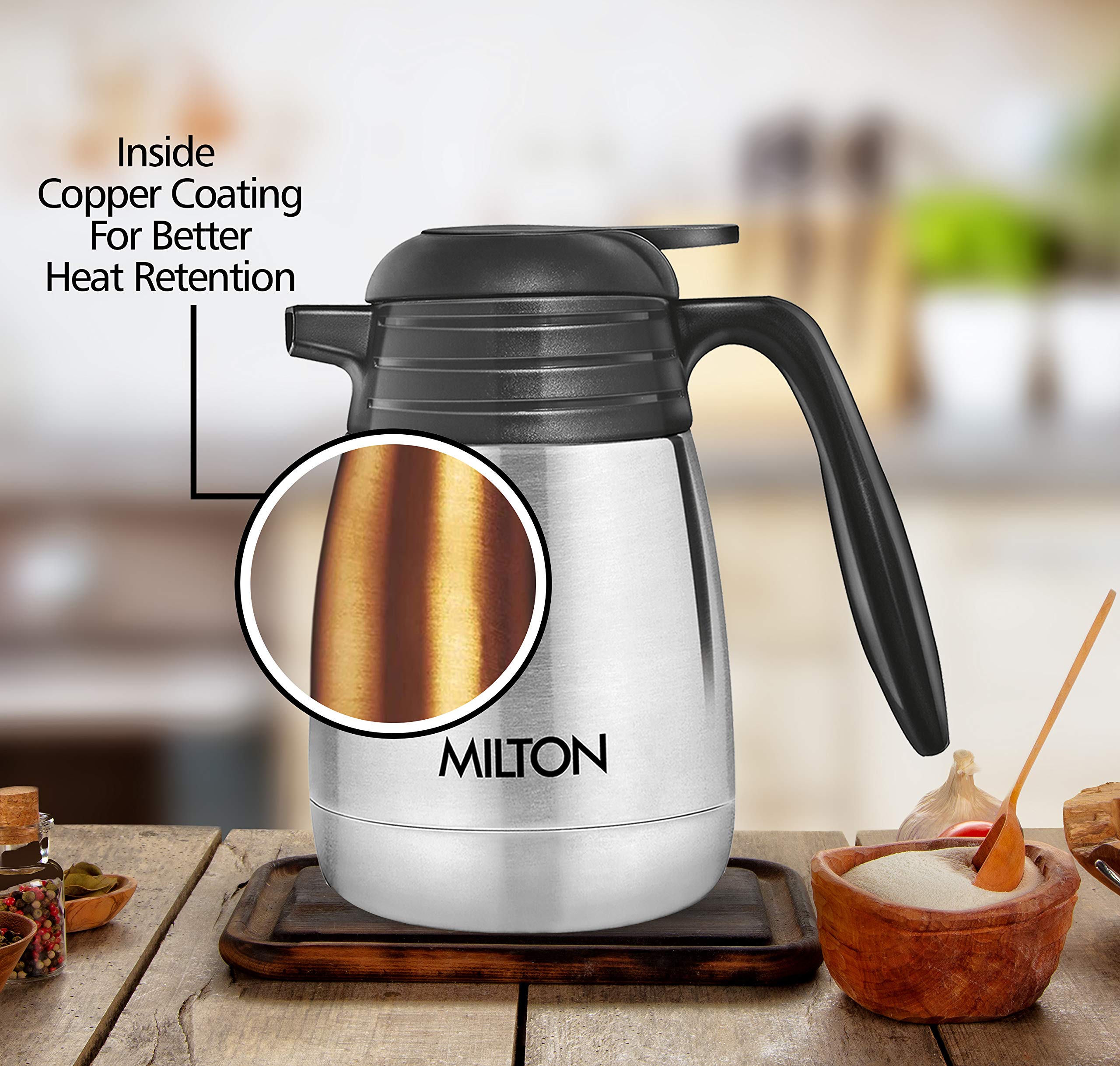 Milton Thermosteel 1000 ml Jug Flask