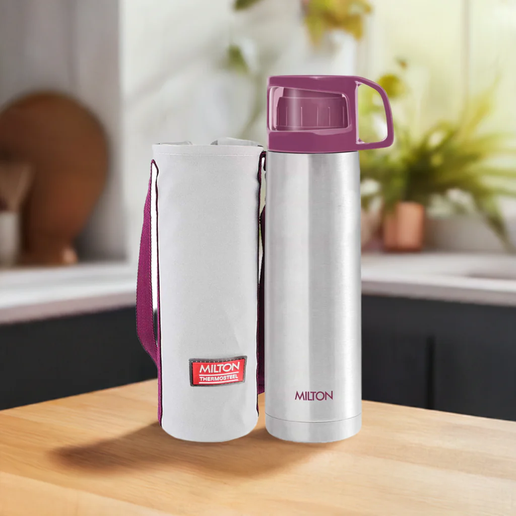 MILTON THERMOSTEEL GLASSY