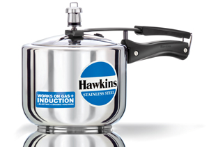 HAWKINS STAINLESS STEEL PRESSURE COOKER