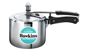 HAWKINS TRI-PLY CLASSIC STAINLESS STEEL PRESSURE COOKER